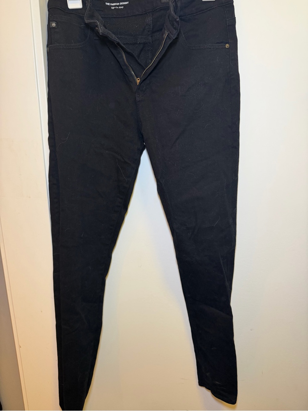 Ag Adriano Goldschmied Black Women's Skinny Jeans
